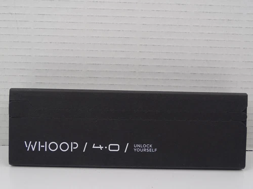 Whoop 4.0 Black Wearable Health Fitness & Activity Tracker BRAND NEW Sealed Box