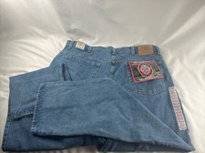 Vintage Brittania Jeans Men’s 40x30 Blue Jean Wash Relaxed Fit Denim Made In USA