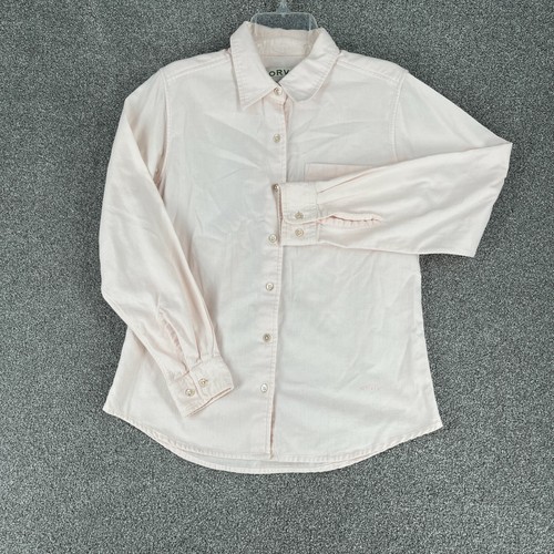 ORVIS Chamois Flannel Shirt Womens Size 