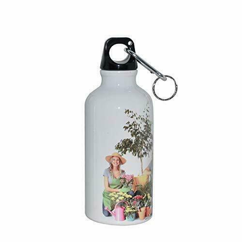 10pcs White 600ml Aluminium Water Bottle Sublimation Heat Press Transfer Craft - Picture 5 of 7