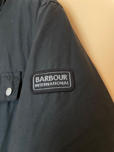 Barbour International Tourer Duke Wax Jacket Biker Men's Size: XL - Picture 4 of 16
