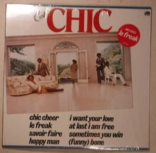 CHIC / C’EST CHIC / 12 INCH STEREO VINYL LP / ATLANTIC SD-19209 / SHRINK / HYPE