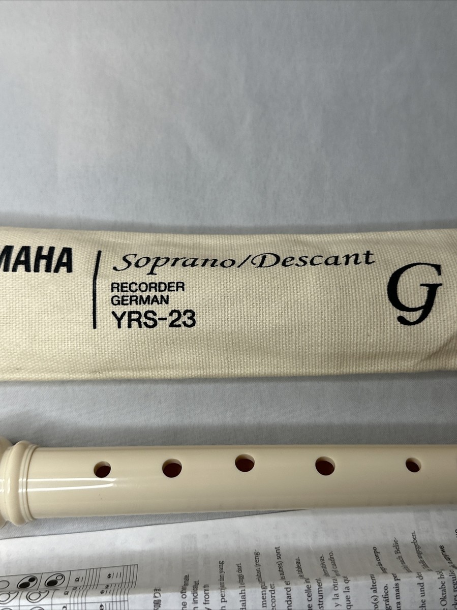 Yamaha Recorder YRS-23 Soprano/Descant German | eBay