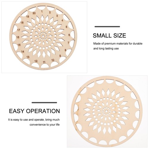 Wooden Wire Board Embroidery Thread Holder Threads Organizing Tool - Picture 7 of 12
