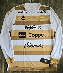Dorados de Sinaloa Visitante Camiseta de Fútbol 2005 - 2006. Sponsored
