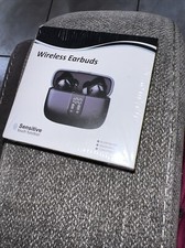 Wireless Earbuds Bluetooth, Black, High Quality Sound/Stereo, Touch Control