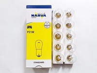 30 StüCk Narva 17635 GlüHlampe GlüHbirne Kugellampe 12V 21W P21W Ba15S N14W