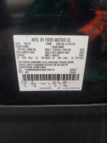 Chassis ECM Temperature Blower Speed Control Fits 07-19 TAURUS 2914745 - Picture 5 of 14