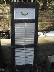 (16) Wood shutters