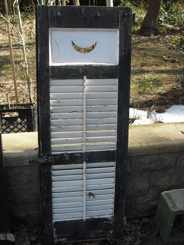 (16) Wood shutters