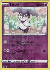 Pokemon Karte SWSH02 Clash der Rebellen Nr. 88/192 Servol Reverse Holo