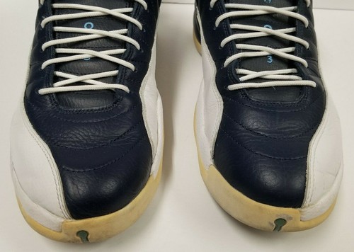 2012 Air Jordan 12 XII Retro Herren Gr. 13 Obsidian/Französisch blau 130690-410 - Bild 7 von 12