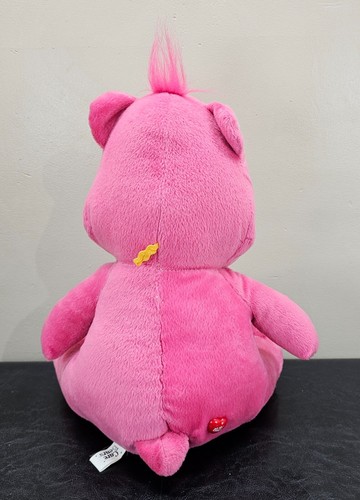 Vintage 2004 Care Bears Talking Secret Bear 13" Plush Stuffed Plush Heart Lock - Picture 3 of 11