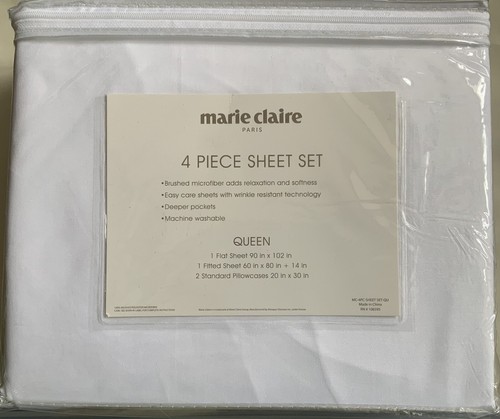 Marie Claire 4 pc Queen Sheet Set - Picture 3 of 5