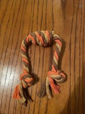 Multicolor Handmade Rope Dog Toy Small