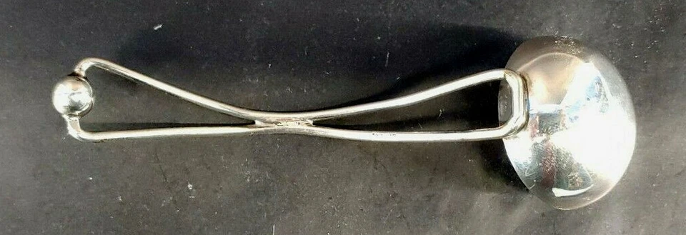 2 cucharones Cartier Mid-Century modernos Sterling Jam vintage 49 gramos u-3H Foto 4 de 4