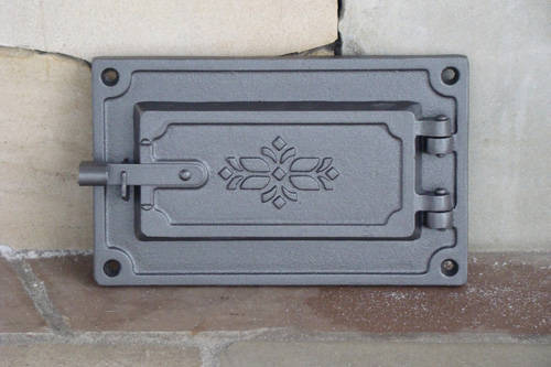Cast iron Premium Fire door Oven door Inspection door to the ash 272x170mm - Picture 2 of 6