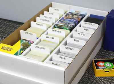 BCW Tall Trading Card Dividers 50 (5 Packs of 10) Fits S BCW Tall Trading Card Dividers 50 (5 Packs of 10) Fits S