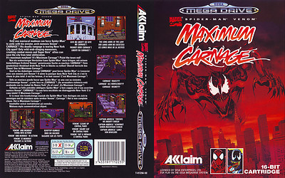 Maximum Carnage é pancadaria total no Mega Drive - Jogo Véio
