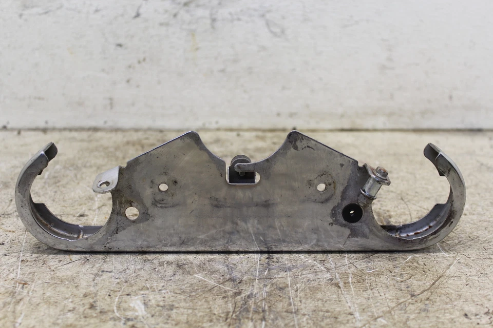 Kawasaki Vulcan 1500 1998 horquilla delantera abrazadera inferior triple árbol vástago cubierta A6D Foto 4 de 4