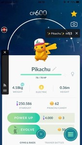 Details About Shiny Ash Hat Pikachu Pokemon Go Trade