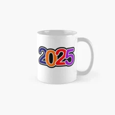 HAPPY NEW YEAR 2025 STICKERS Classic Mug , Gift For Family
