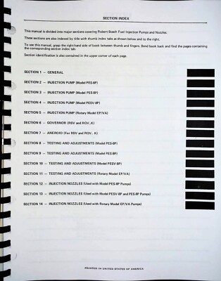 International Robert Bosch Diesel Fuel Injection Pump Service Repair Manual | eBay International Robert Bosch Diesel Fuel Injection Pump Service Repair Manual | eBay