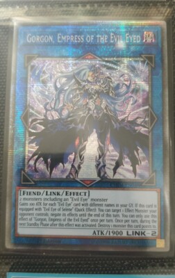 Yugioh CHIMEN048 Gorgon Empress of the Evil Eyed Starlight Rare 1st Ed NM+BONUS