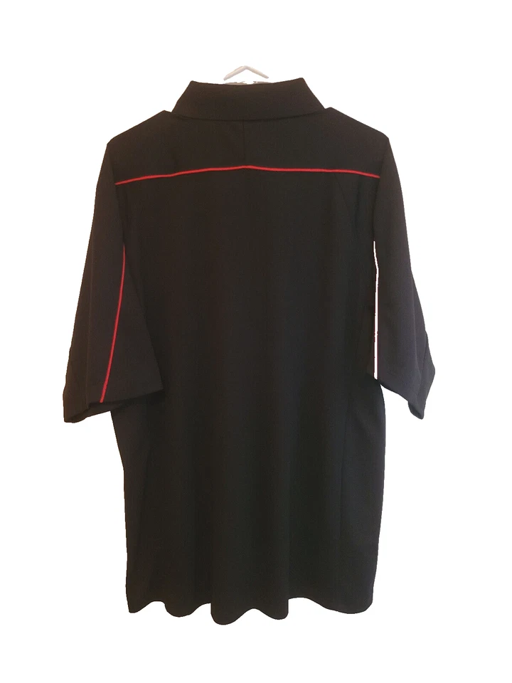 NUEVO CON ETIQUETAS Camisa Chase Authentics Para Hombres XL Negra Polo Greg Biffle #16 Ameriquest Racing Foto 2 de 4