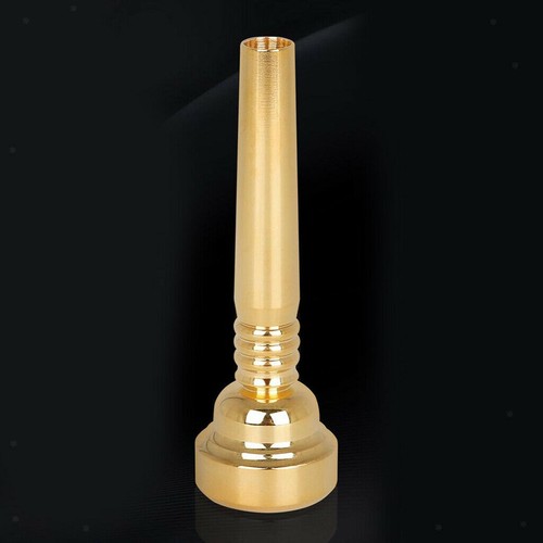 New Gold Plated Trumpet Mouthpiece, 17C Overall Brass Mouthpiece for Trumpet - Picture 13 of 17