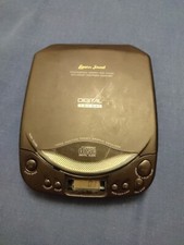 Retro Lenoxx CD-51 Sound Compact CD Player. Working. Missing Display Cover