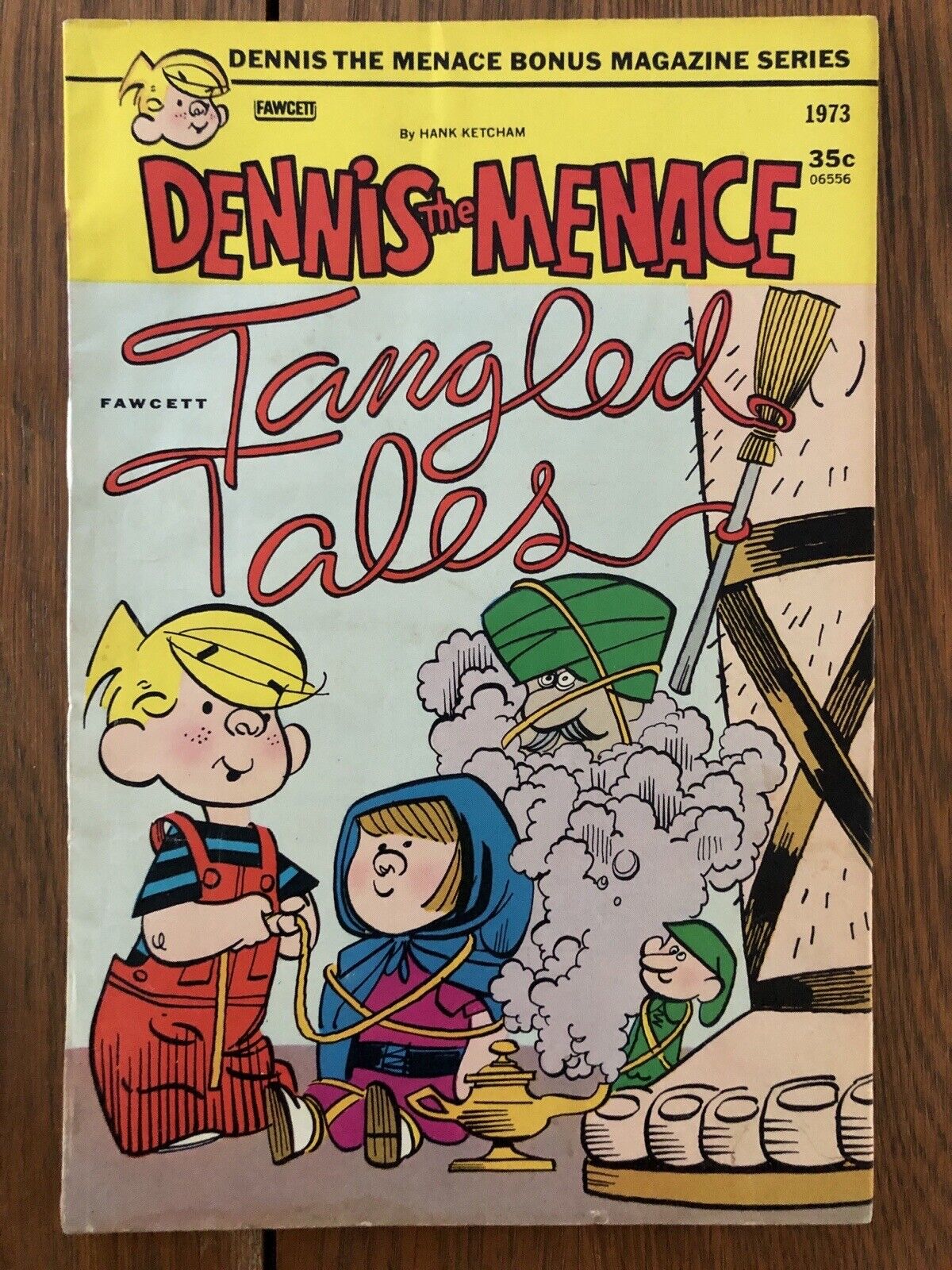 DENNIS THE MENACE BONUS MAGAZINE SERIES #113 (Feb 1973, Fawcett) "Tangled Tales"