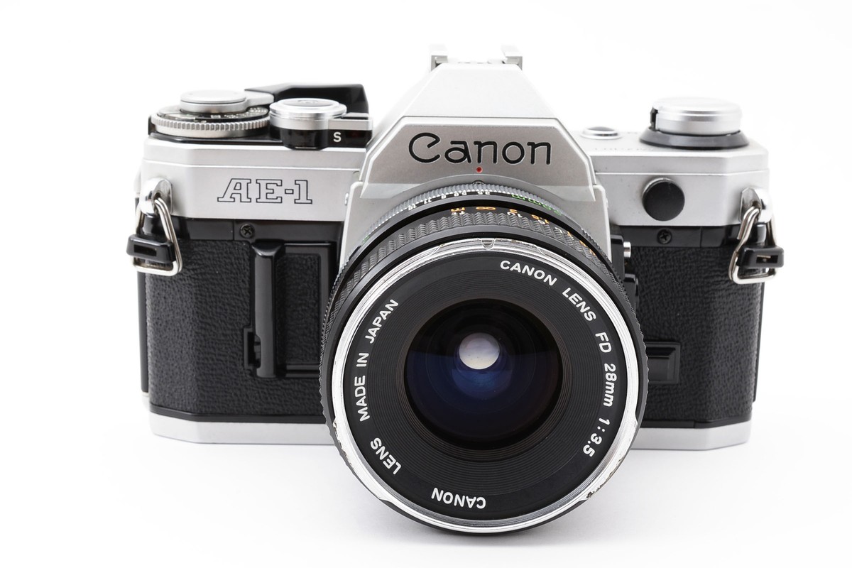 Exc+5] Canon AE-1 SLR Film Camera FD 28mm F3.5 From JAPAN | eBay
