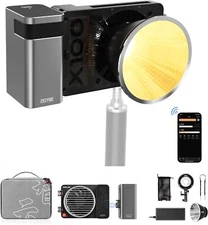 Zhiyun MOLUS X100 100w COB Led Video Light CRI 95+ TLCI 97+ 2700K-6500K Bi-Color