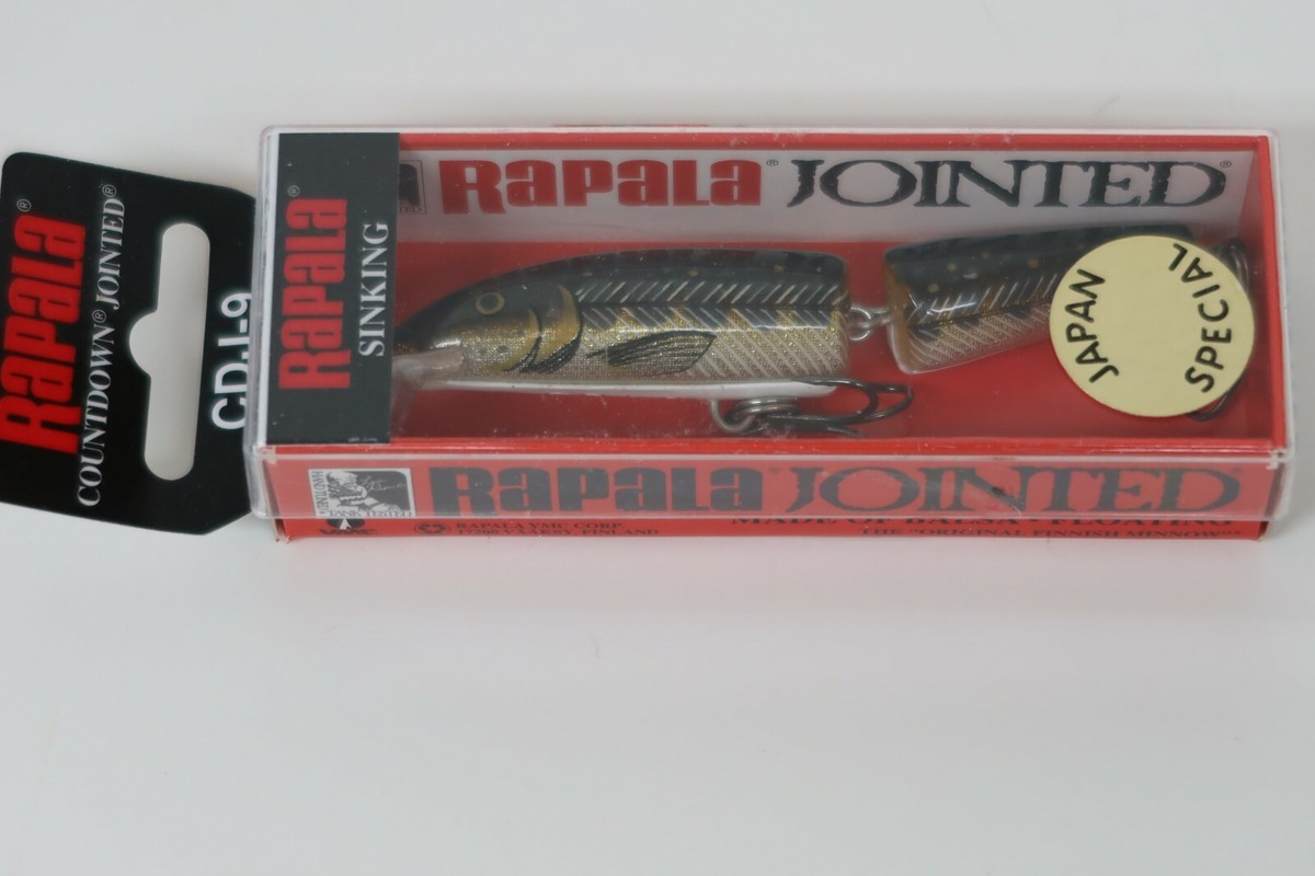 Rapala CDJ 9 Sinking Countdown Jointed Muddler Japan Special