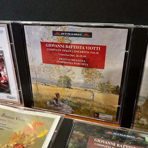 Lot: 7 Giovanni Battista Viotti CD Complete Violin Concertos Vol 6 7 8 M Kaplan - Picture 3 of 21