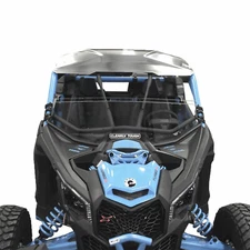 Clearly Tough Can-Am Maverick X3 XRC Half Windshield-Standard Height-15 3/4"Tall