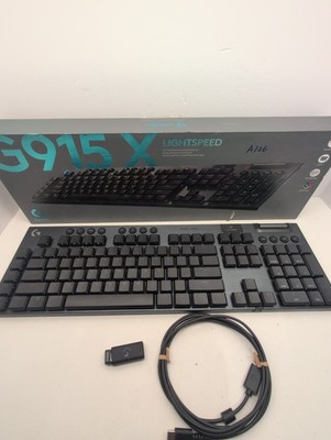Logitech G915 X Lightspeed Wireless Gaming Keyboard CLICKY BLUE SWITCH Tested #2