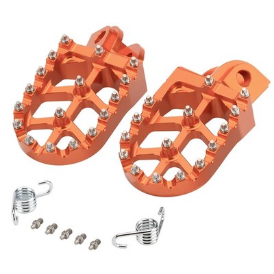 Dirt Bike Wider Foot Pegs Footrests For KTM 200 EXC 250 EXC 300 EXC MXC 350 XC-F