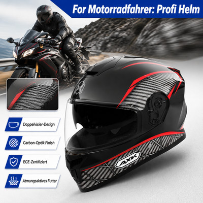 Integral Klapphelm 54-61cm Motorradhelm Roller Sturzhelm Motorcross Integralhelm
