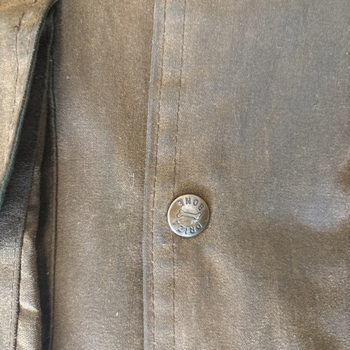 VTG Driza-Bone Mens Australian Grosvenor Faded Brown Bushman Jacket Coat Size M - Picture 4 of 20
