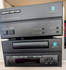 California Audio Labs Tube Alpha DAC and Delta CD Transport.