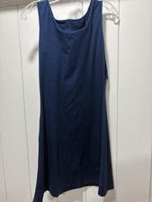 Patagonia Womens Size Small Sleeveless Seabrook Shift Dress Blue