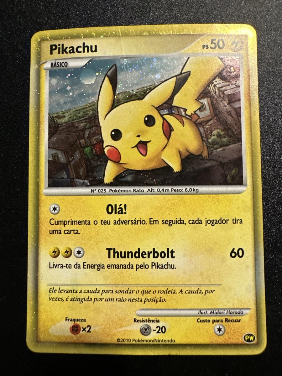 Pikachu Pokémon TCG Individual Collectible Card Game Cards in