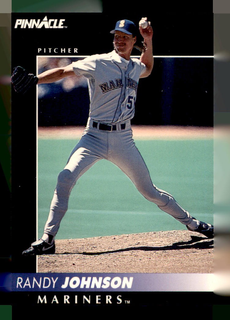 1992 Pinnacle #379 Randy Johnson Seattle Mariners