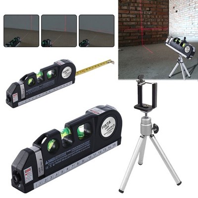 Laser  Cross Line Balance Levelling Wall Measur Tool Home OY