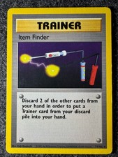 Pokémon Item Finder SHADOWLESS Base Set 74/102 Trainer Rare Regular English Card on eBay