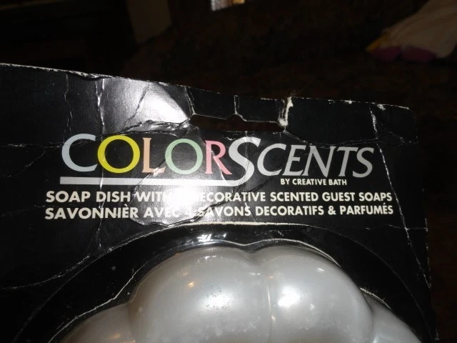 Nuevo Jabonera Creativa Aromas Color Baño De Colección con 4 Jabones Decorativos para Invitados Foto 4 de 4