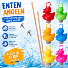 Entenangeln Spiel Outdoor 8tlg Angeln Spiel Badespielzeug Angelspiel Kinder