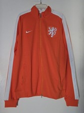 NWT New Men's Nike Netherlands Soccer Track Jacket Size Large